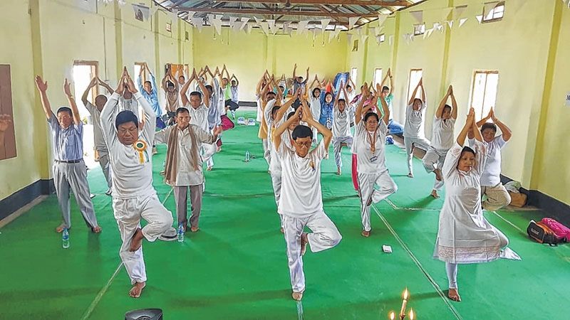International Day of Yoga 2019 widely observed in different districts