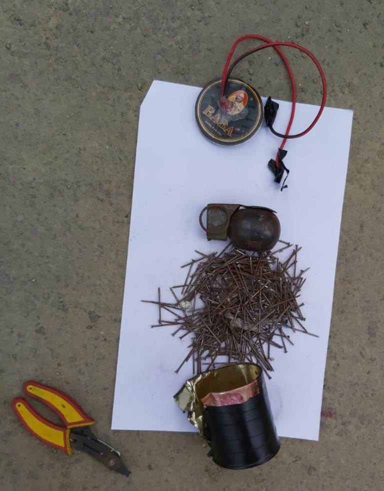 2 bombs found at two different places in Imphal East