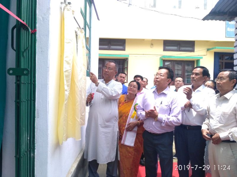Minister Jayantakumar Inaugurated AYUSH Hospital at Thoubal