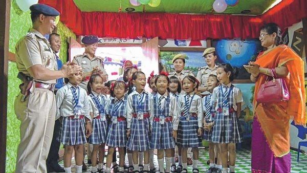 Six Child Friendly Stations opened at six police stations in Thoubal