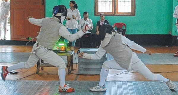 15th Governor's Cup Fencing : Th Rajiv bags gold in senior men's foil event
