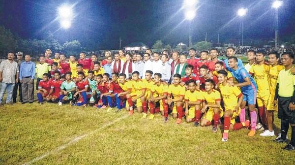KFA organises exhibition football match for Barak river victim's children