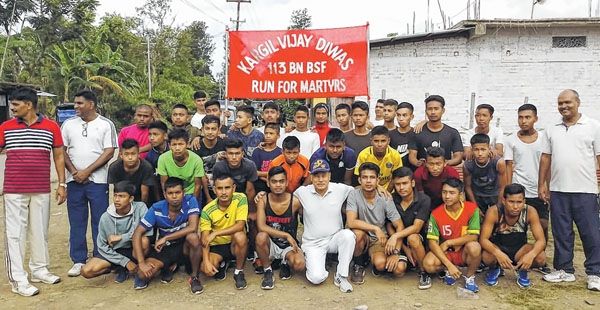 113 Bn BSF organises 'Run for Martyrs'