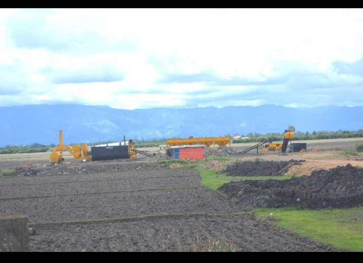 Portion of Shamurou Cultivable land procured for factory construction