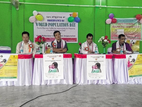 World Population Day observed at Thoubal