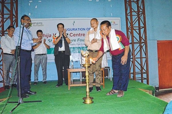 Shija Vision Centre inaugurated at Senapati district