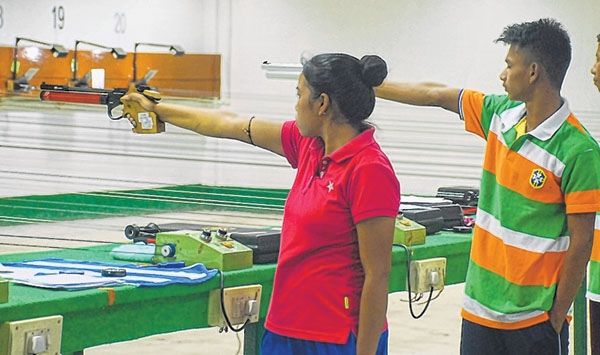 Grabita, Poonam fetch gold at IE Dist Shooting Competition