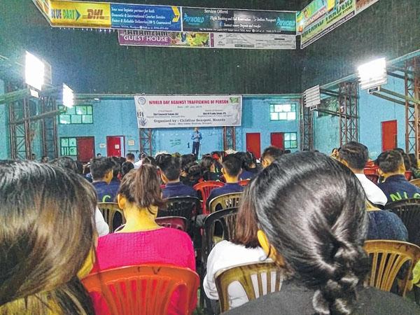 World Day Against Trafficking of Person observed at Senapati
