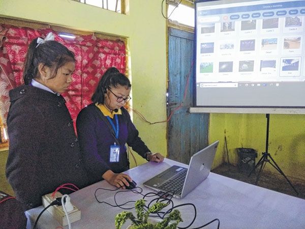 Computer training prog held at Ukhrul