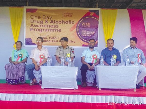 One day awareness prog on drug & alcoholism held