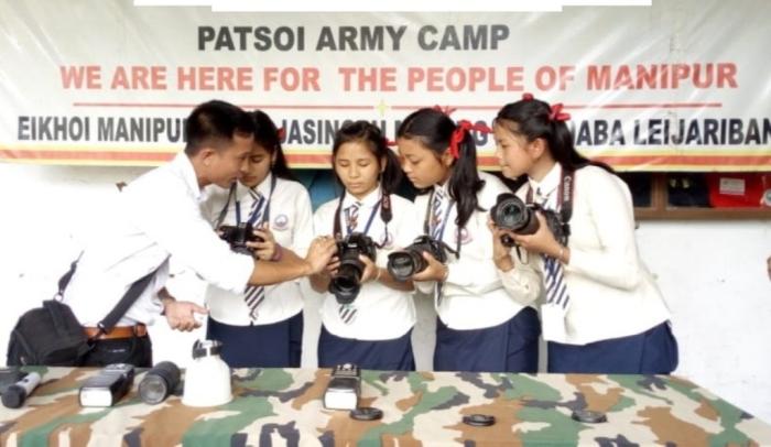 Assam Rifles organises Photography workshop for school children