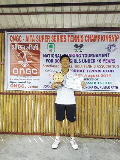 Double delight for S Bhicky at AITA Super Series Tennis C'ship