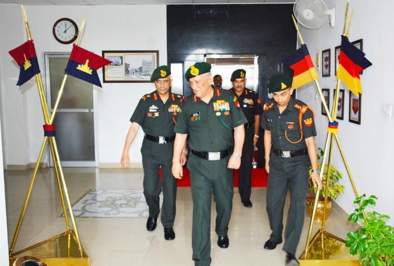 Gen Bipin Rawat visits Eastern Command HQ
