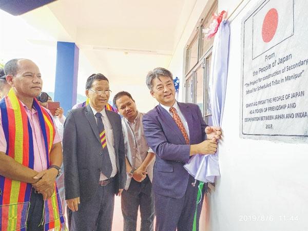 Chandel: Secondary school building inaugurated