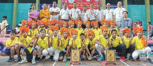 Manipur emerge overall team champions of 10th Mini National Fencing C'ship