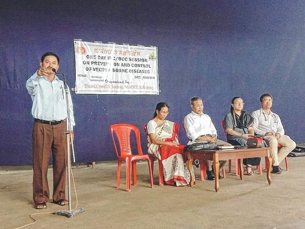 IEC/BCC session to prevent vector borne diseases held at Kakching