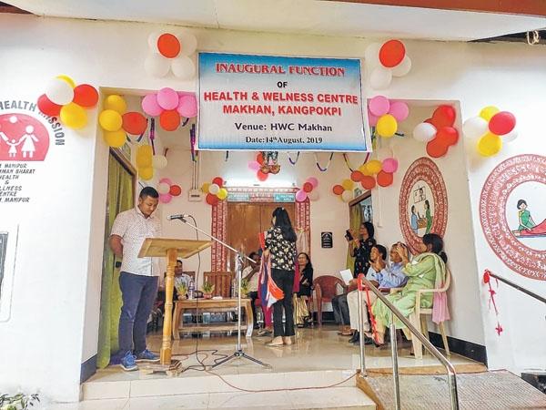 Health and Wellness Center inaugurated at Makhan village, Kangpokpi