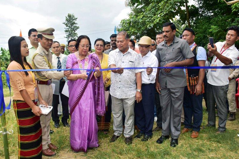 Manipur Governor Opens XIIth State Level Manipur Pineapple Festival at Khousabung