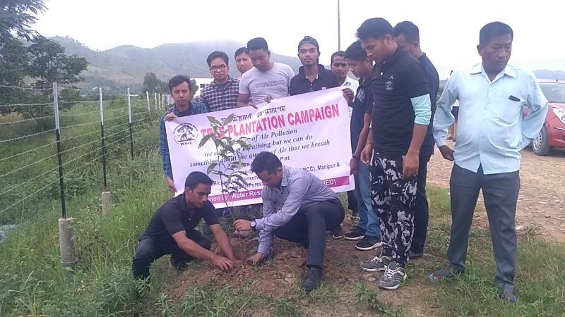 WBCC organises tree plantation campaign at Waithou Lake Area