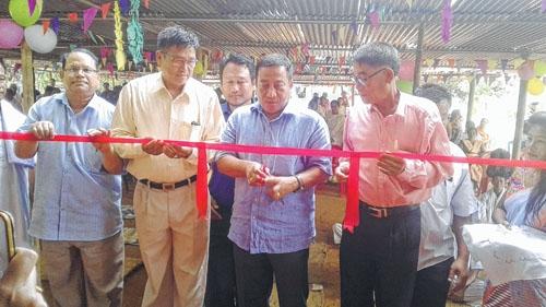 Shyamkumar inaugurates YWA building at Andro Khuman