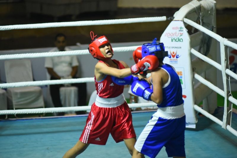 Manipur's Ambeshori Devi & Haryana's Tamanna enter semi-finals of Junior Women's Boxing Nationals