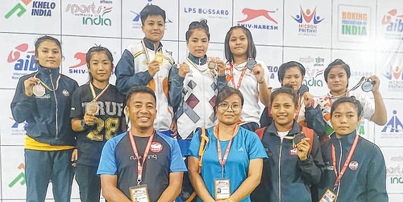 Jr Women Boxing National : Ambeshori strikes gold as Manipur finish second