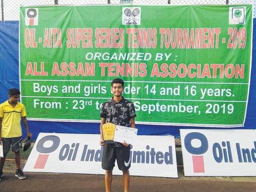 Bushan Haobam wins U-16 singles title at AITA Super Series Tennis