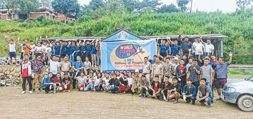 World Cleanup Day observed at Senapati