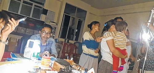 District Hospital Senapati reels under power and water shortage
