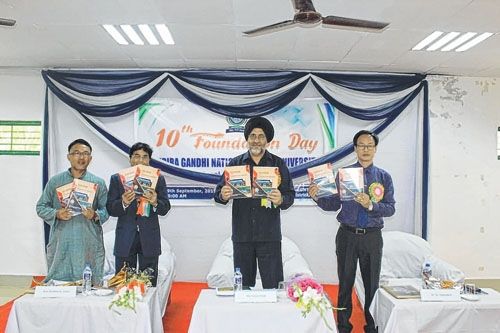 10th foundation day of IGNTU, Manipur Campus celebrated