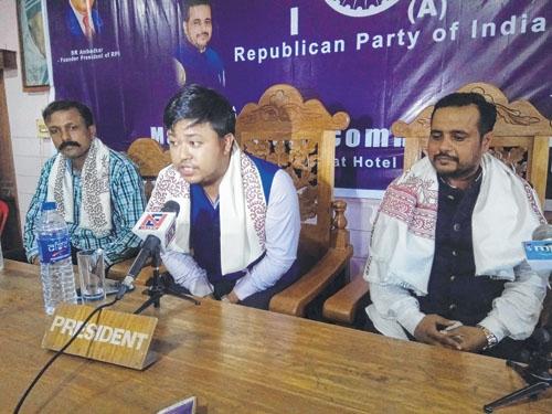 Manipur State Unit of Republican Party of India (A) to be opened on September 18
