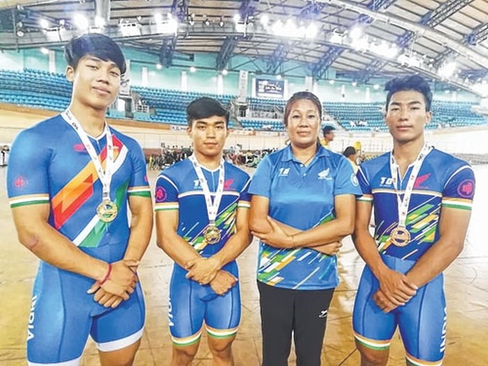 Laitonjam Ronaldo bags two gold for India at Track Asia Cup 2019