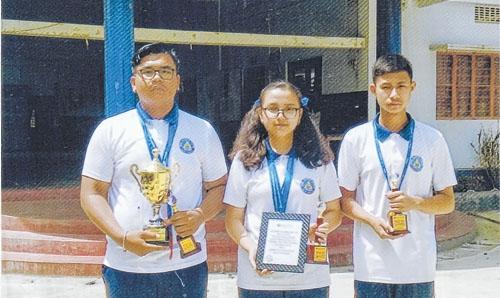 Mega Manipur students fetch 3 gold medals at CBSE Shooting Competition