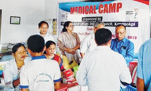 ADC Sadar Hills organizes medical camp, tree plantation as part of Poshan Maah