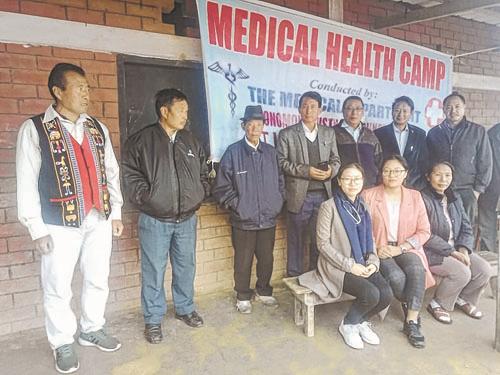 Free medical camp conducted at Kodom Khullen, Senapati