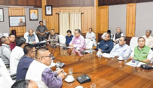 Naga People's Front attends crucial meeting but negates resolution claim