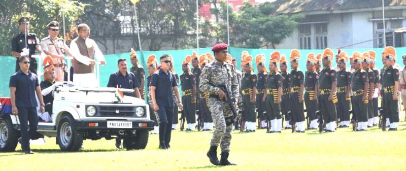 128th Manipur Police Raising Day Held