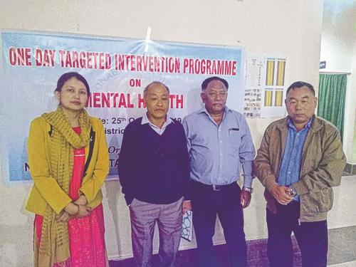 Free medical camp on mental health held at District hospital, Senapati