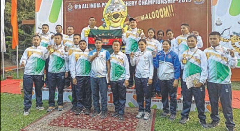 AR archery team emerge champions at 8th All India Police Archery C'ship