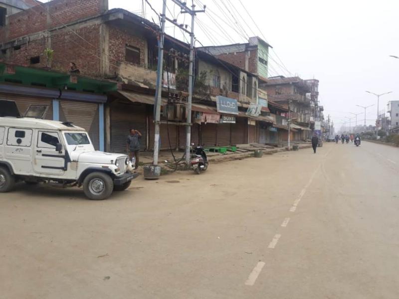 Normalcy crippled in Manipur during MANPAC's 18 hours general strike
