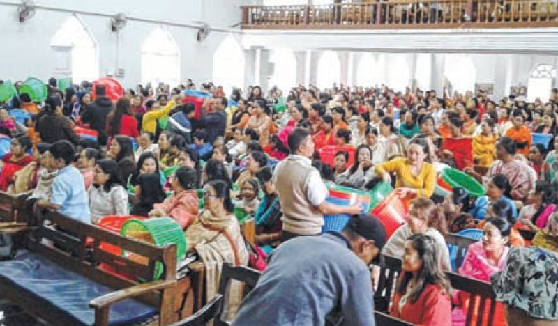 MBC Centre Church celebrates Ningol Chakkouba with valley tribal women