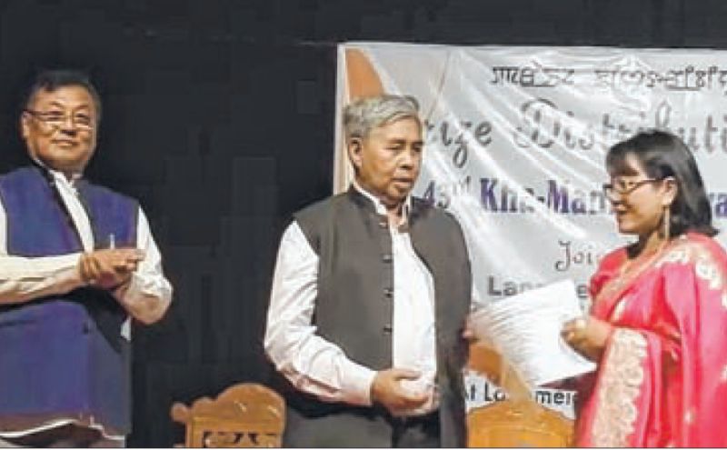 Prize distribution ceremony of 43rd Kha Manipur Drama Festival 2019 held
