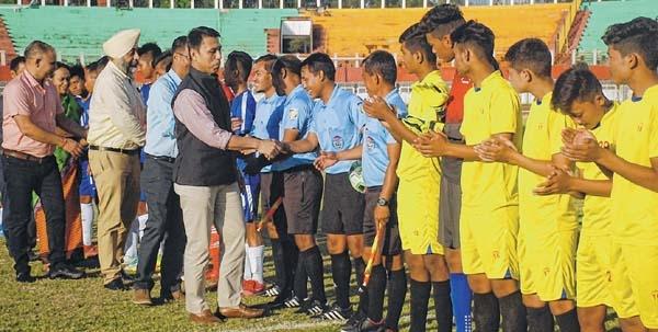 65th NSG U-14 Boys Football: Manipur kick off group campaign with 6-0 thrashing of Uttarakhand