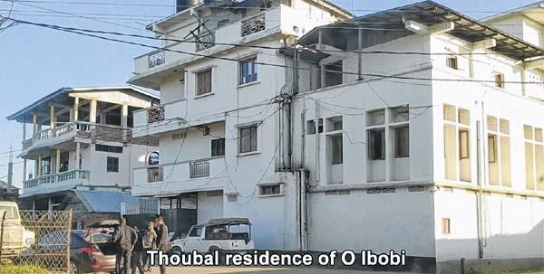  Residence of former Chief Minister O Ibobi at Thoubal 