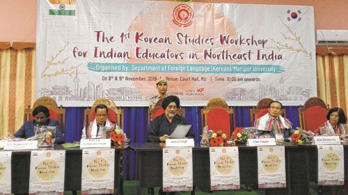 Workshop on Korean studies begins at Manipur University