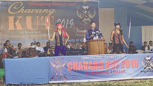 Chavang Kut celebrated at Phaitol and S Moljol village