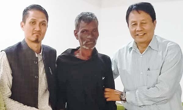 Meghalaya man reunited with family