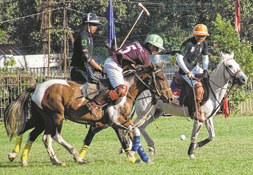 35th N Hazari and Dr N Tombi State Polo : Tekcham PC, MPSC-C and IRC-A gallop into next stage