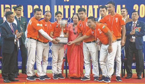 13th Manipur Polo International : India-B beat England in 6-5 thriller to earn tourney title