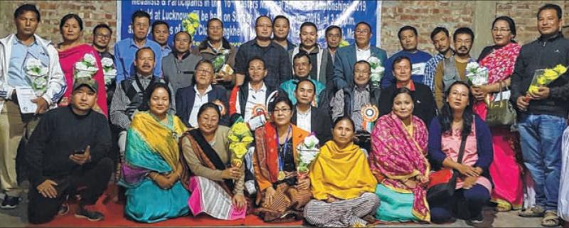 Manipur Swimming Association fetes master swimmers